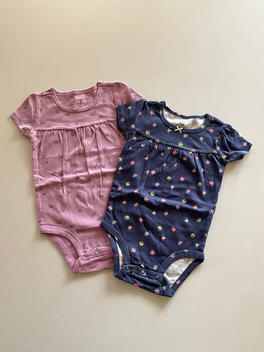 2 Pleated Onesies