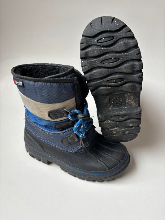 Blue & Grey Winter Boots