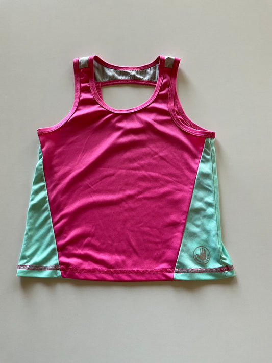 Pink & Mint Athletic Tank