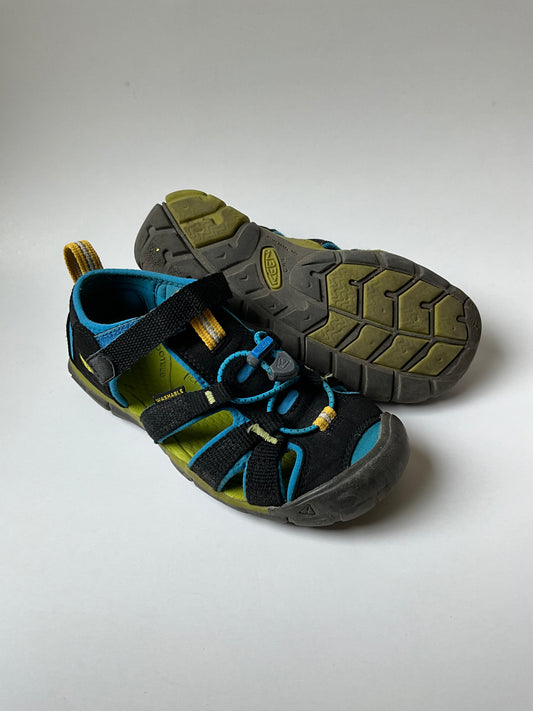 Black & Blue Keen Sandals
