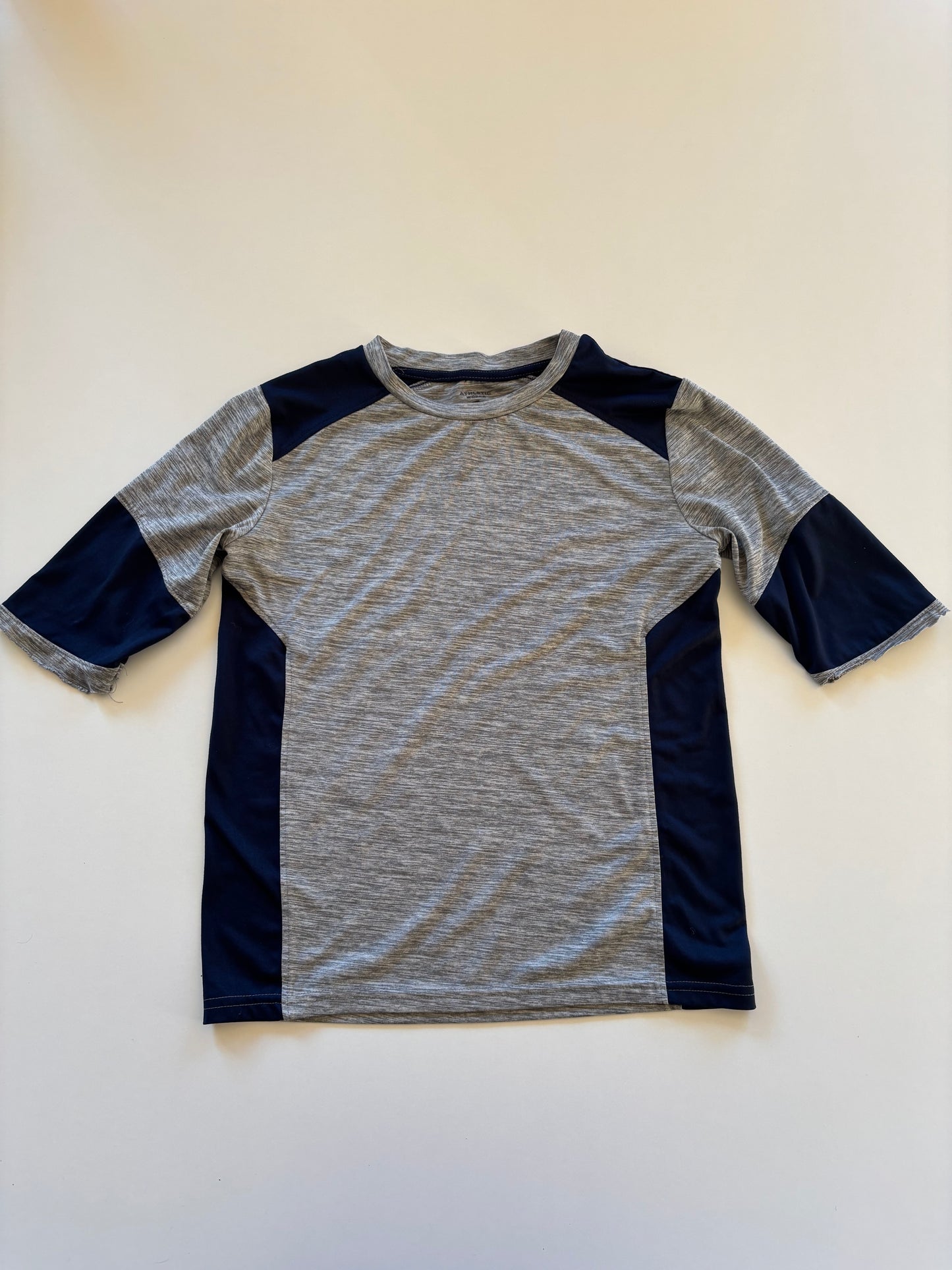 Grey & Navy Athletic Shirt