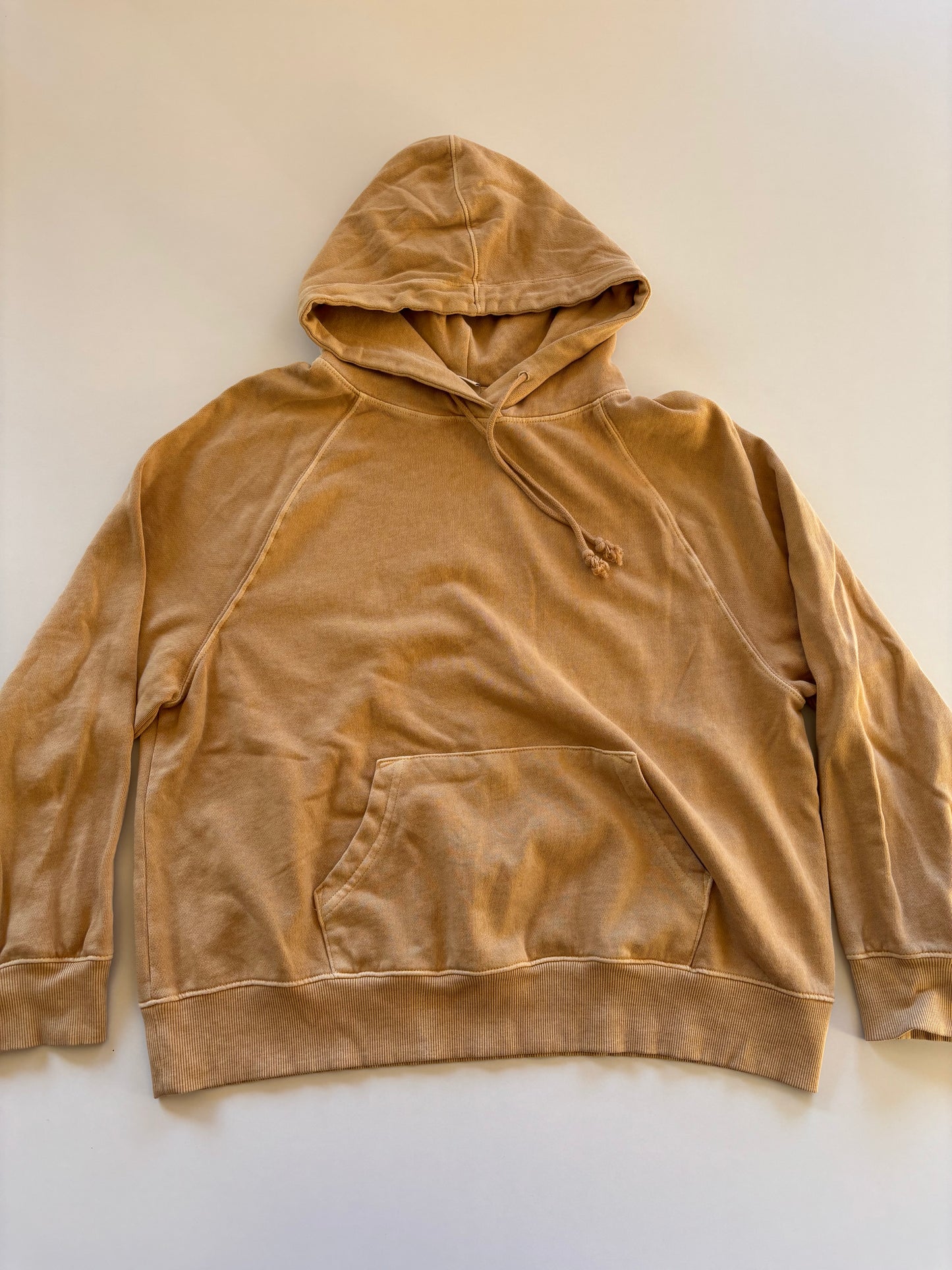 Light Brown Cropped Hoodie