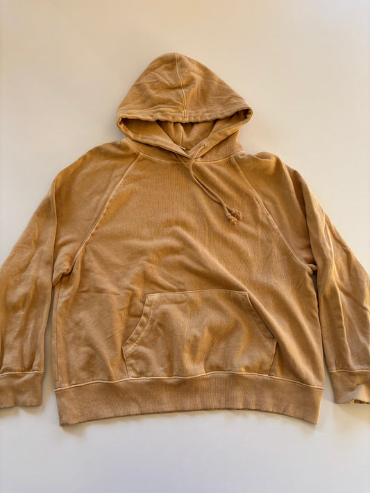 Light Brown Cropped Hoodie