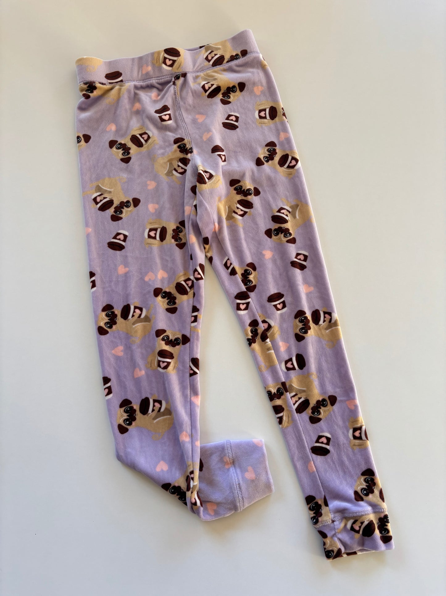 Purple Pug Pajama Pants