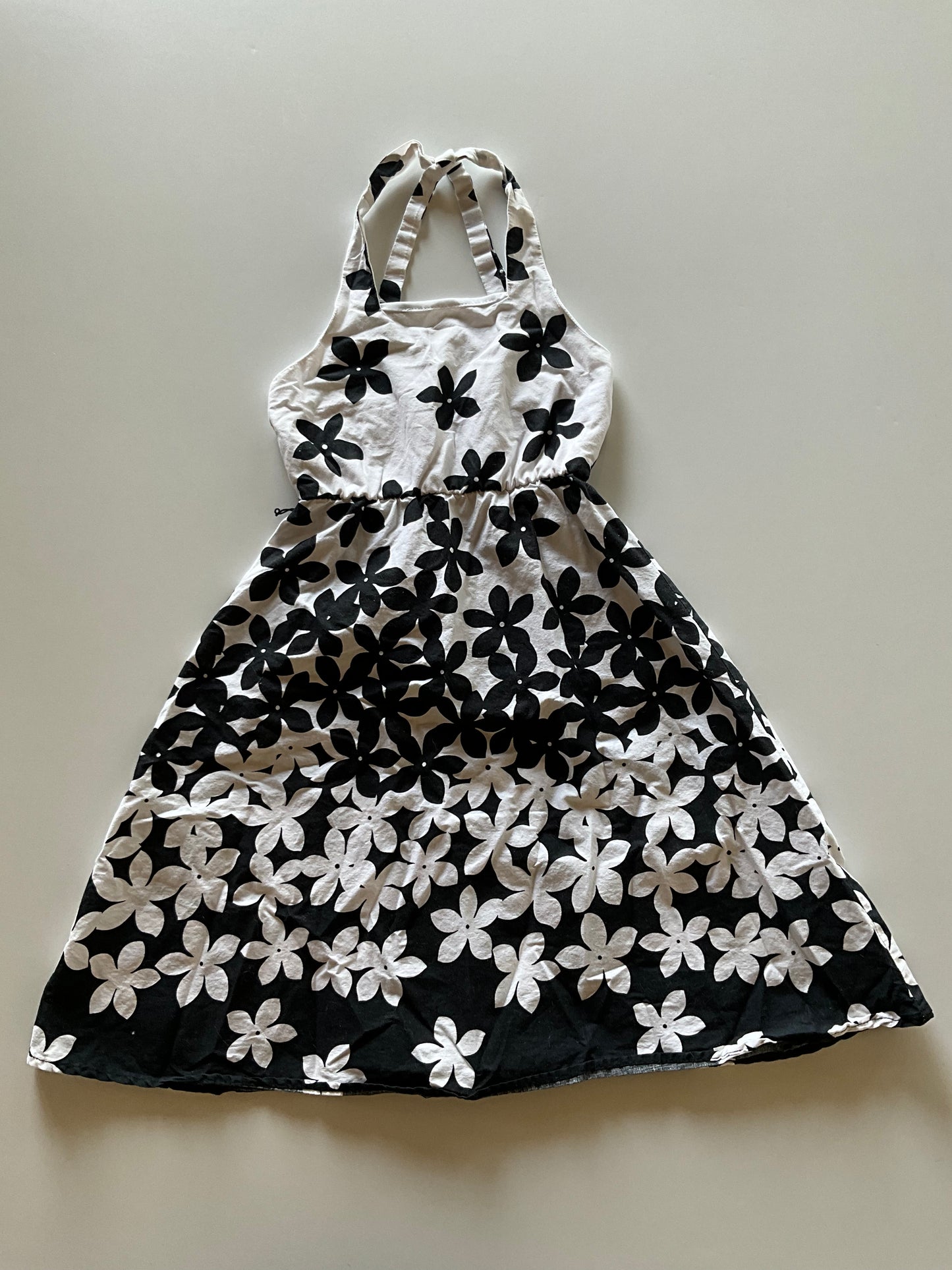 Black & White Flower Dress