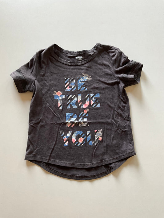 Charcoal Be True Tee