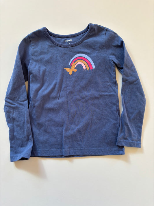 Blue Butterfly Rainbow Shirt