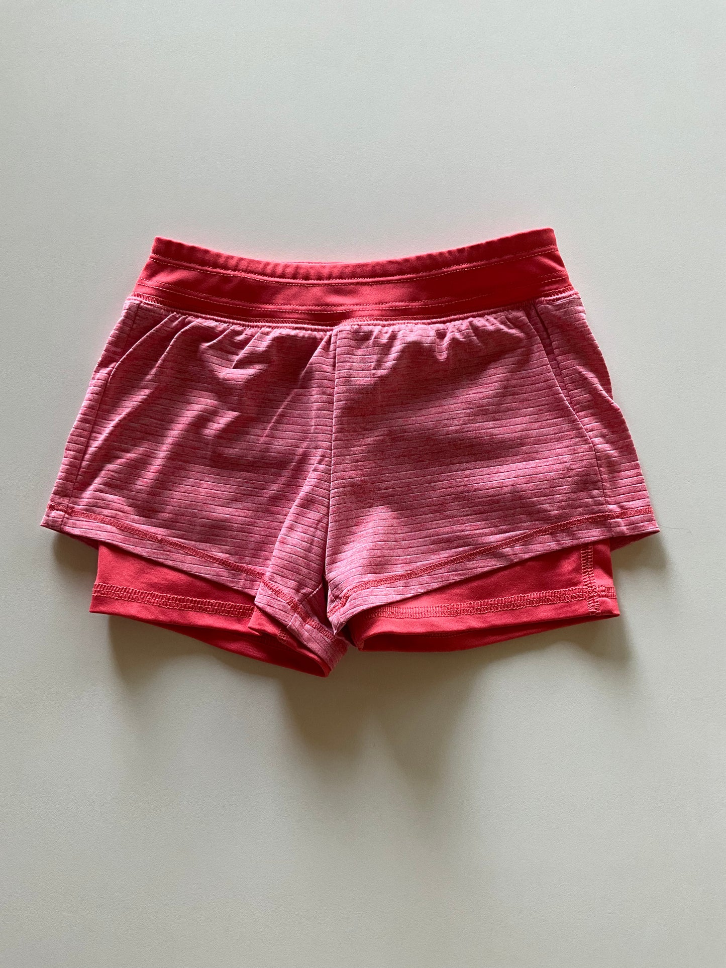 Coral Pink Athletic Shorts