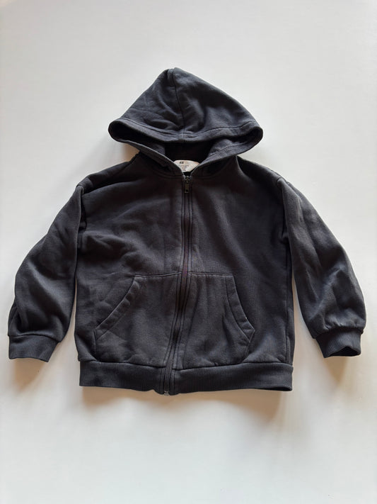 Black Zip Up Hoodie