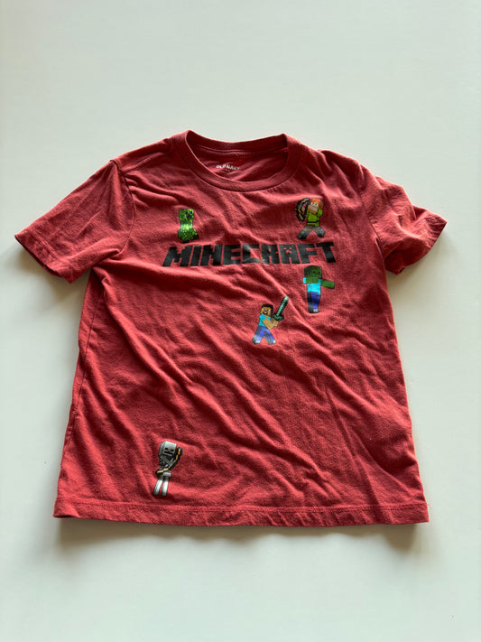 Brick Red Minecraft Tee