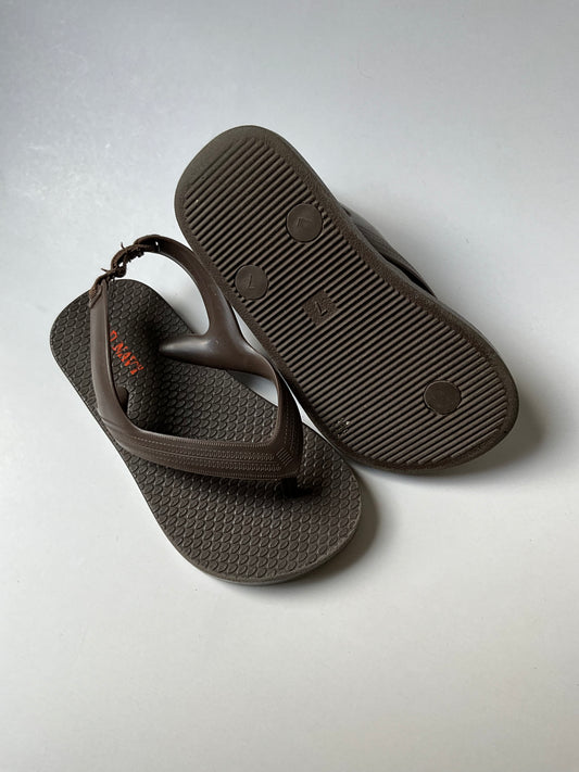 Brown Flip Flops