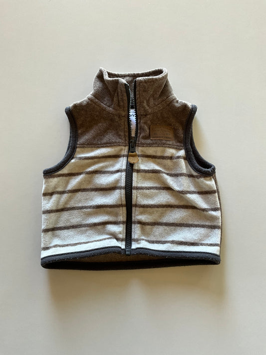Brown Fleece Vest