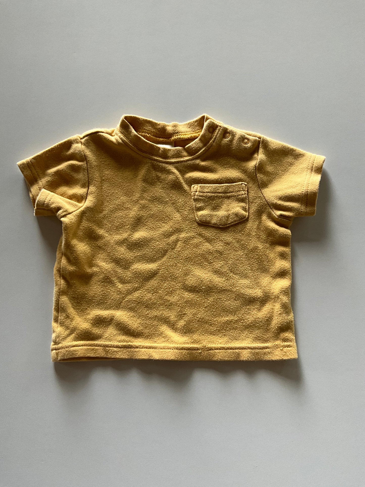 Yellow Pocket Tee