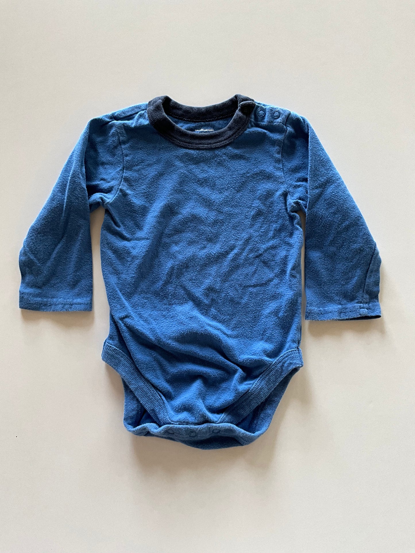 Blue Long Sleeve Onesie