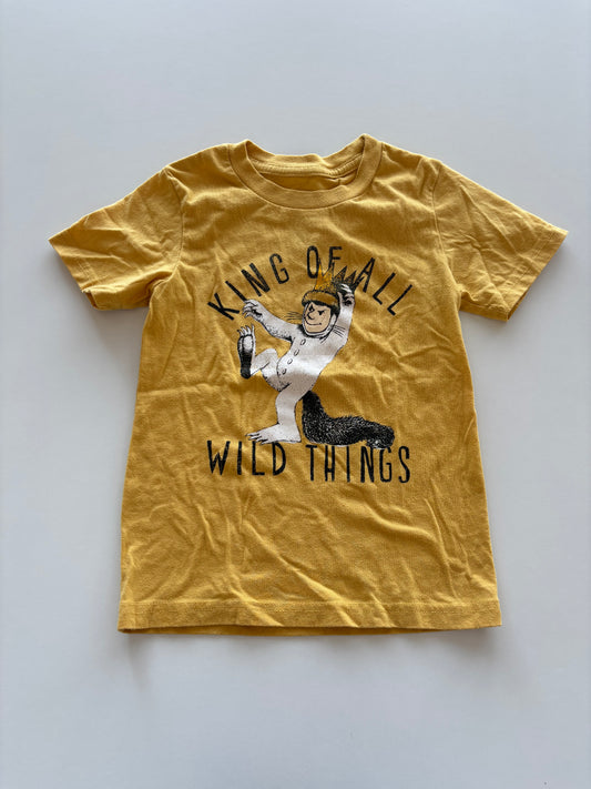 Yellow Wild Things Tee
