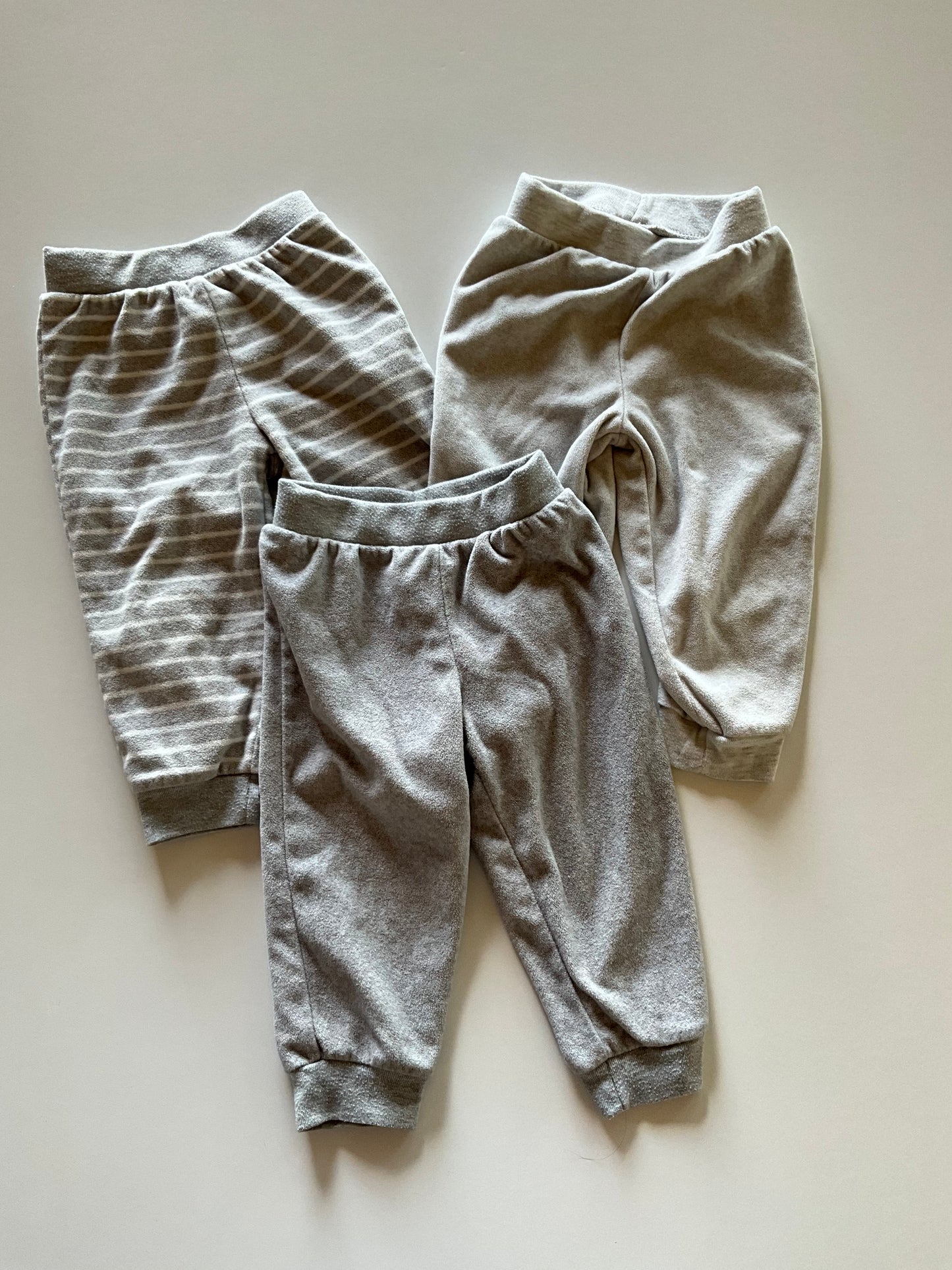 3 Pairs Light Grey Cozy Pants