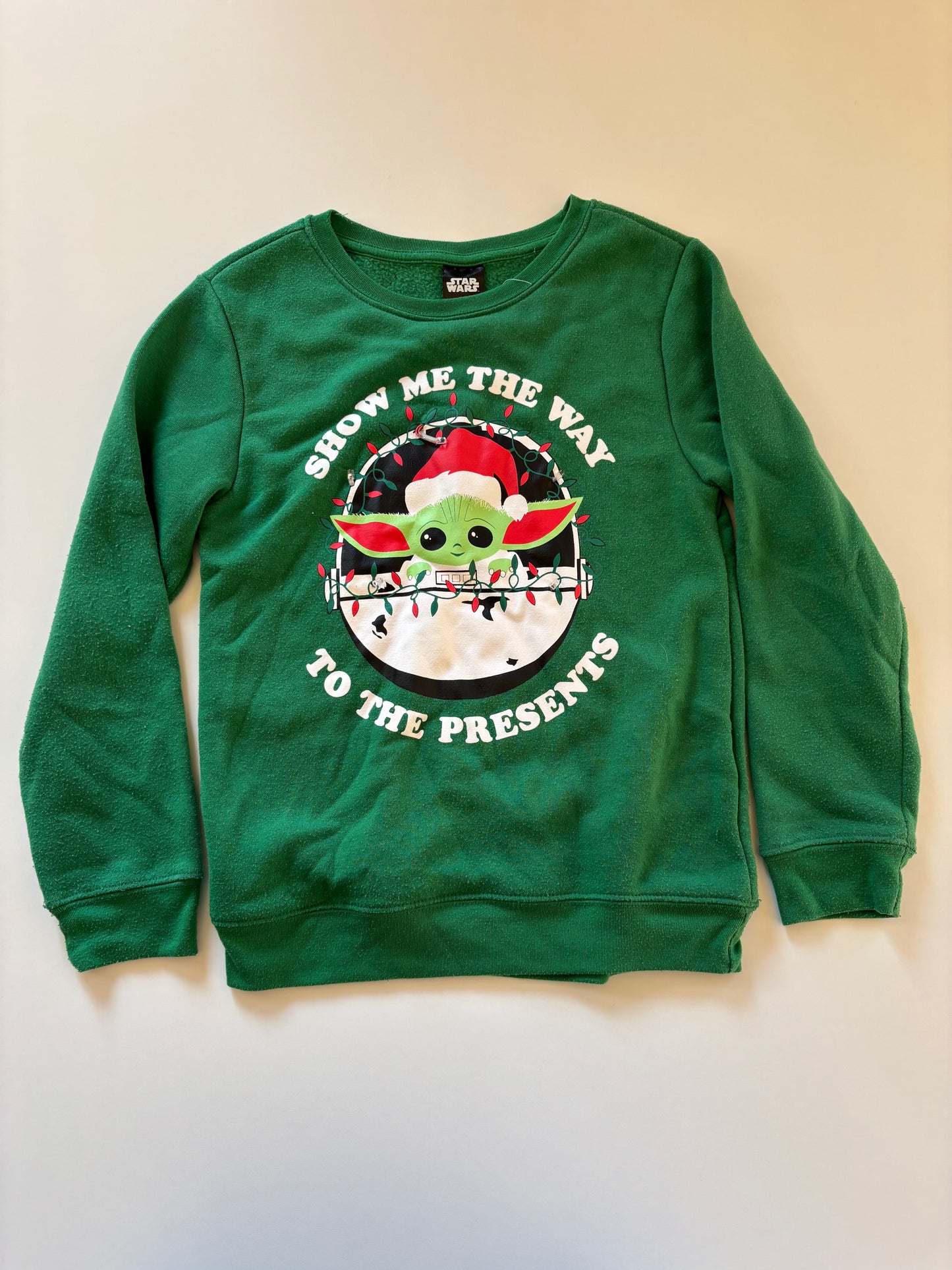 Green Grogu Christmas Sweater