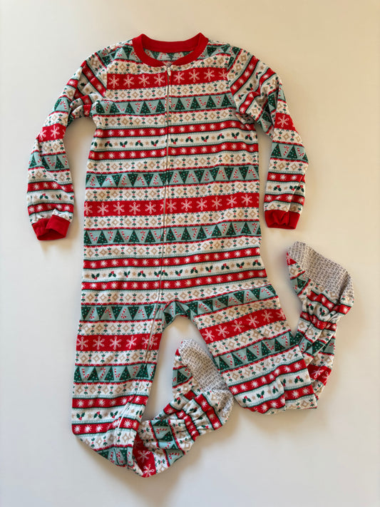 Christmas Fairisle Fleece Sleeper