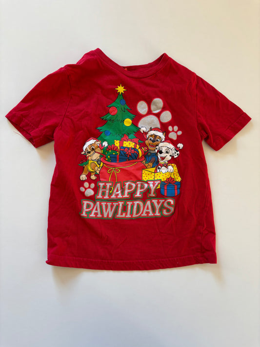 Red Paw Patrol Christmas Tee