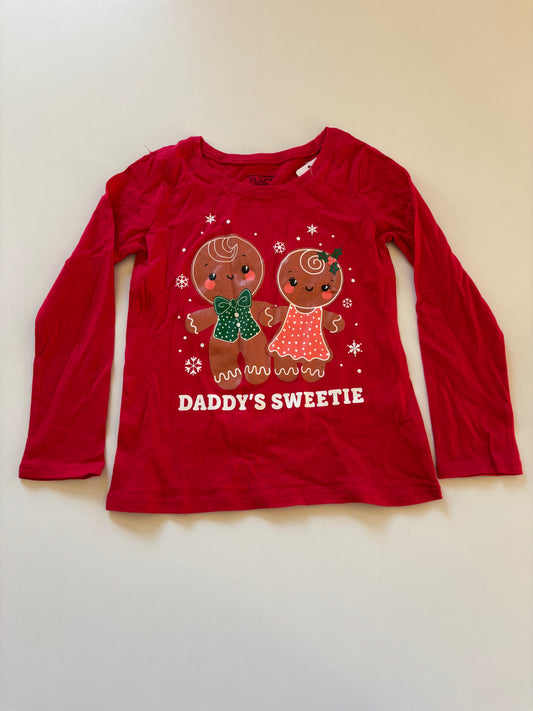 Red Daddy's Sweetie Gingerbread Shirt