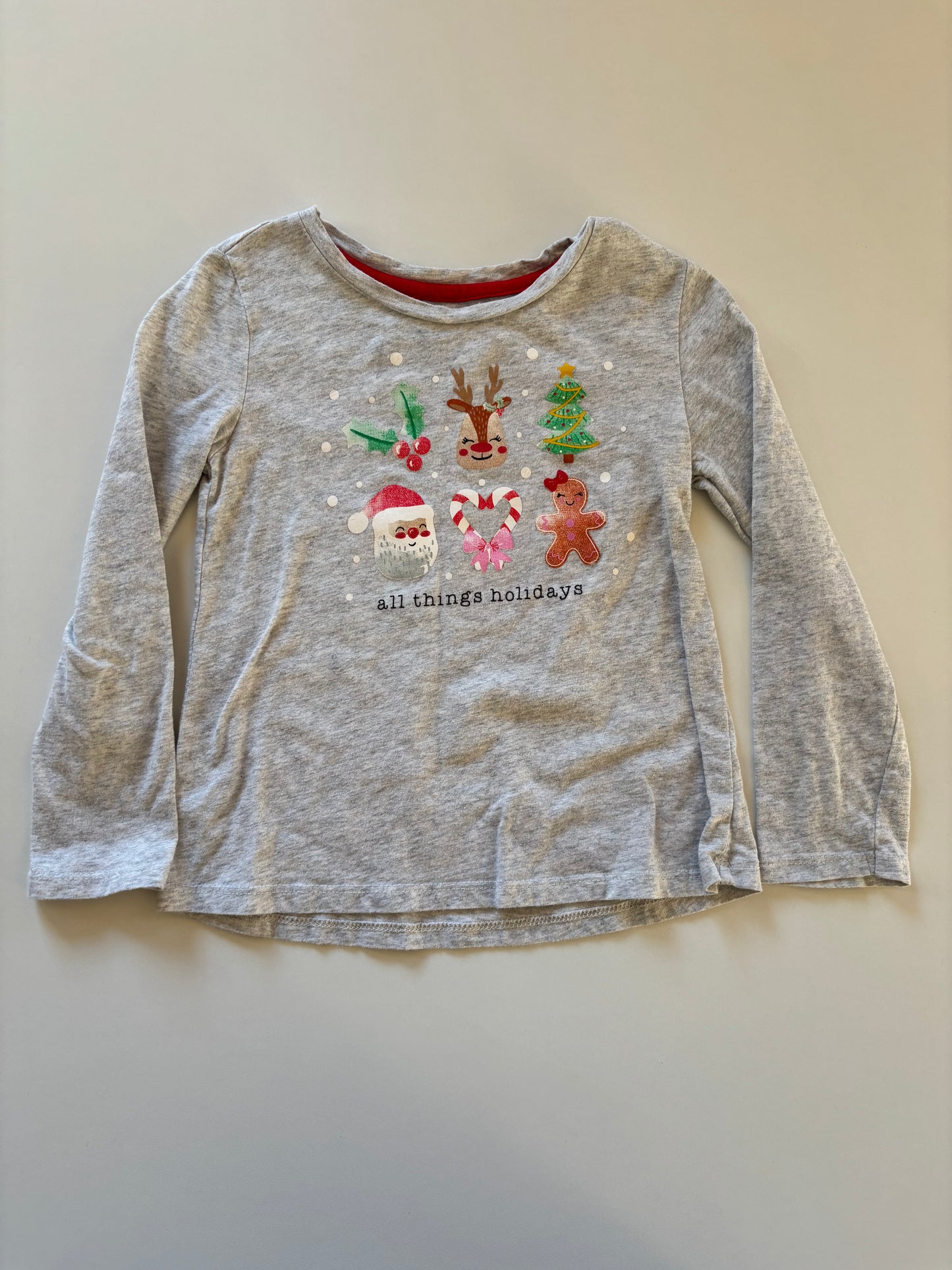 Grey All Things Holidays Shirt