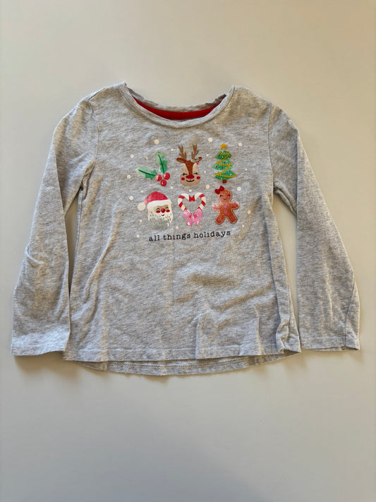 Grey All Things Holidays Shirt