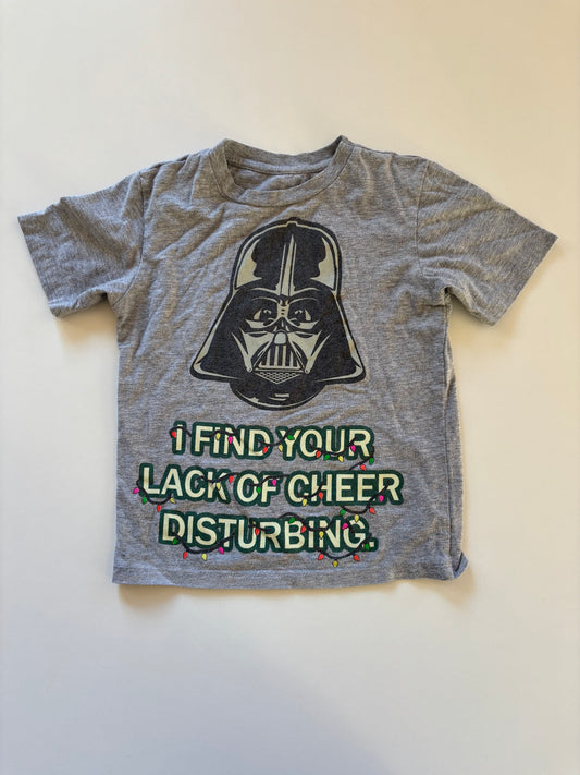 Grey Darth Lack of Cheer Tee