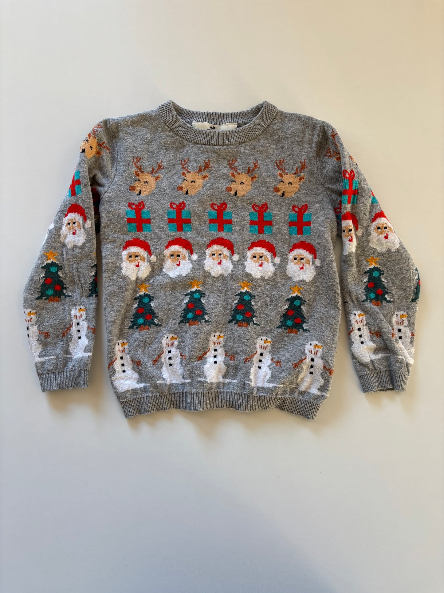 Grey Christmas Sweater