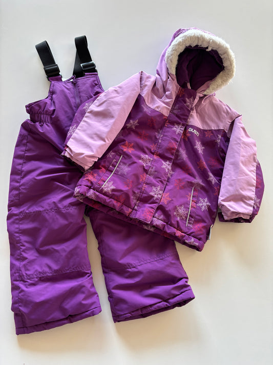 2pc Purple Snow Suit
