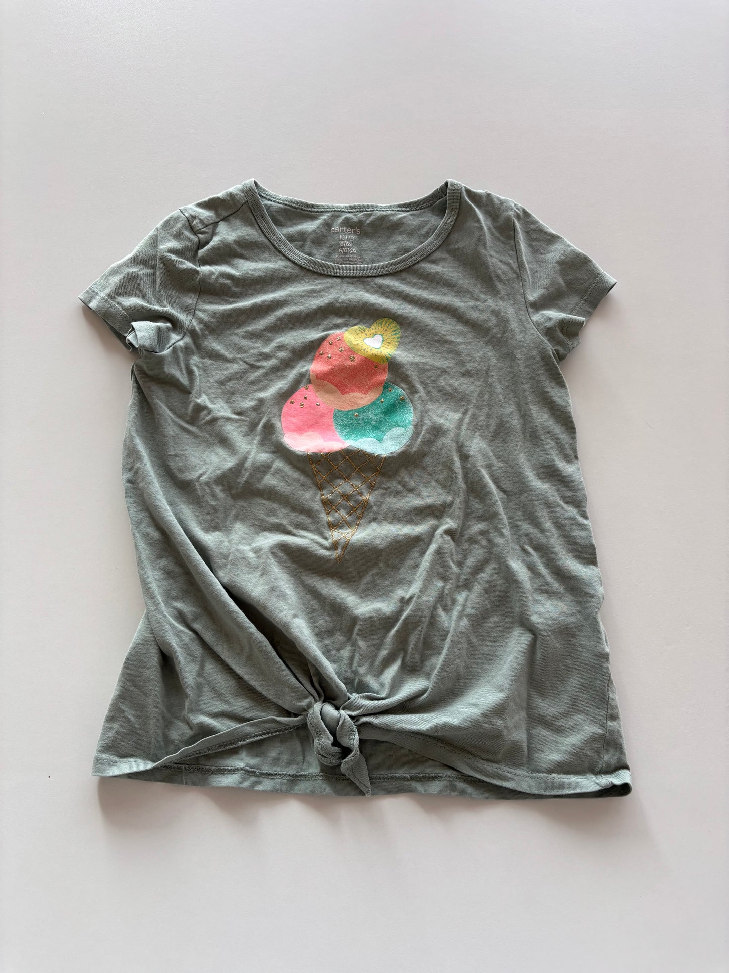 Sage Ice Cream Tee