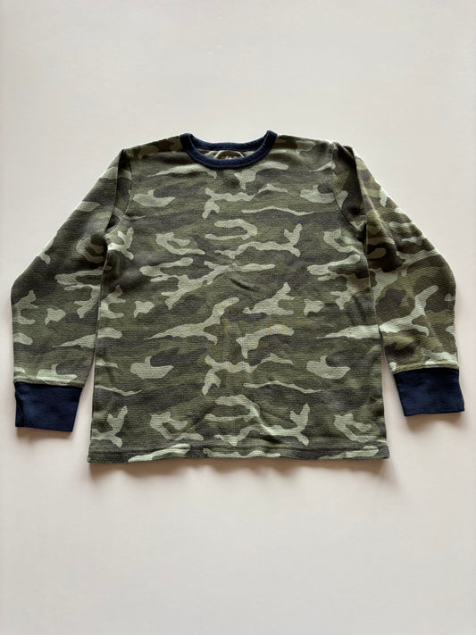 Green Camo Waffle Shirt