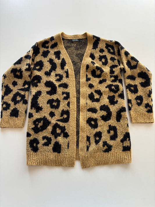 Leopard Print Cardigan