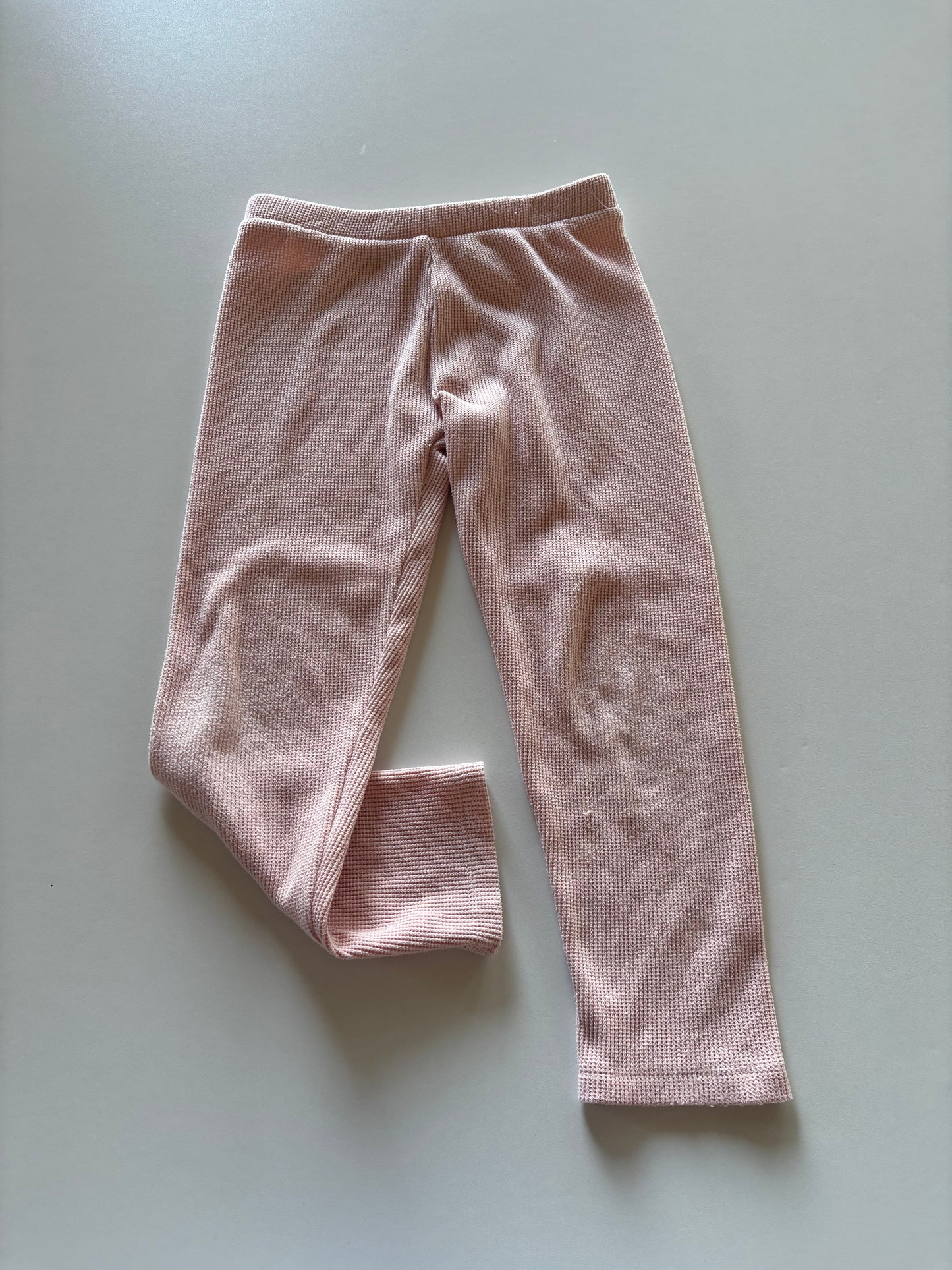 Light Pink Waffle Pants
