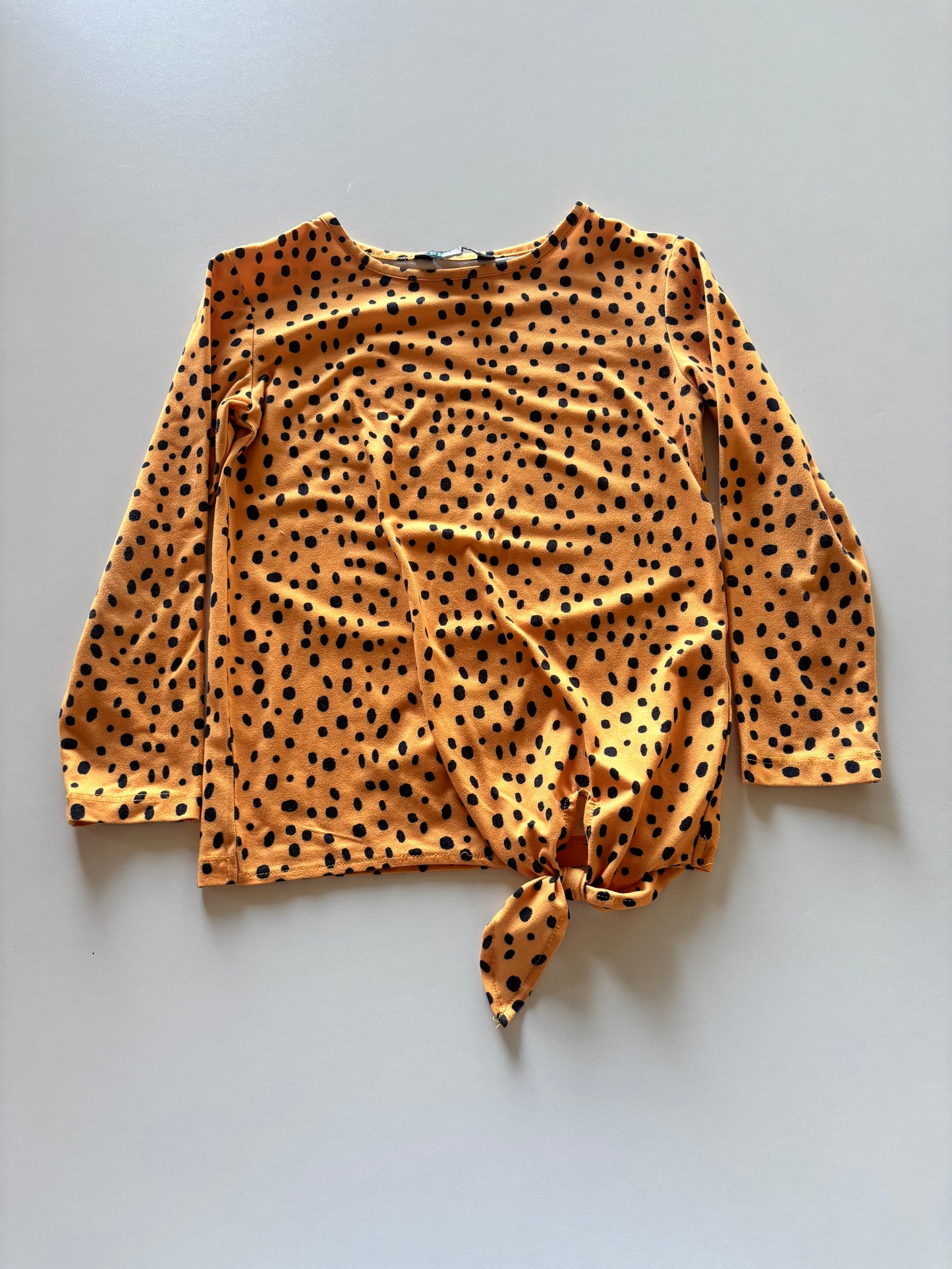 Yellow & Black Speckled Top