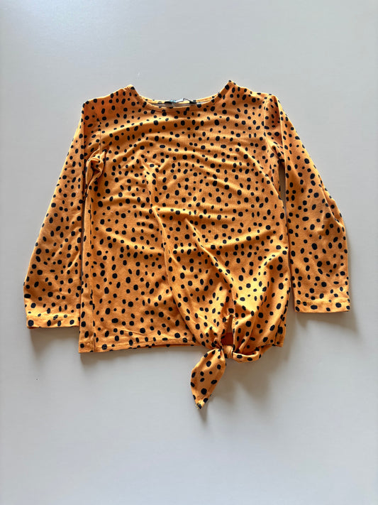 Yellow & Black Speckled Top