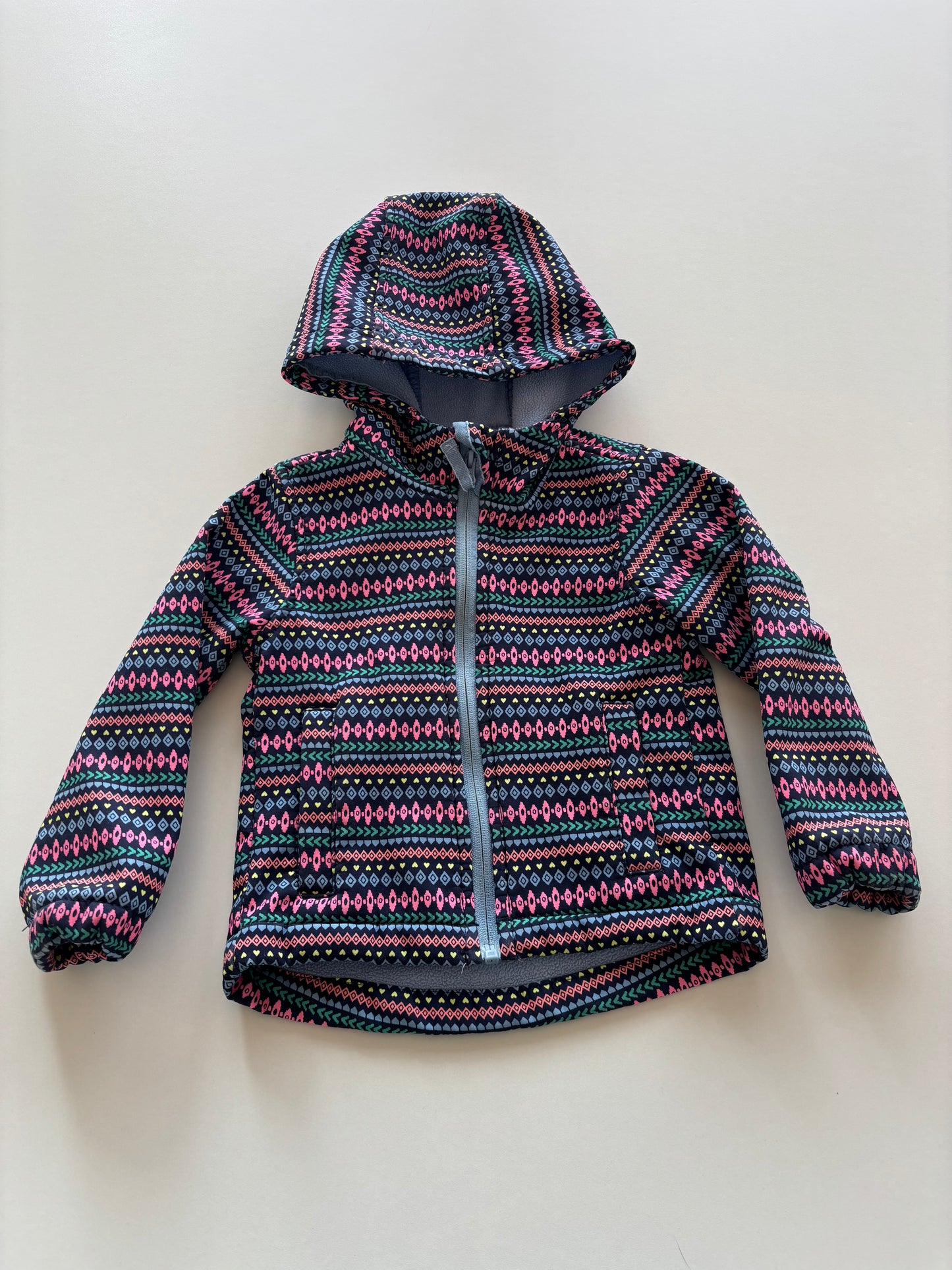 Colourful Patterned Rain Jacket