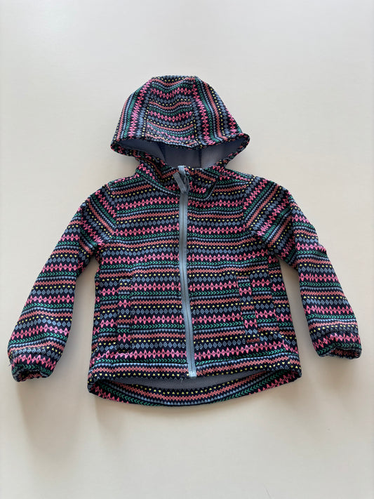 Colourful Patterned Rain Jacket