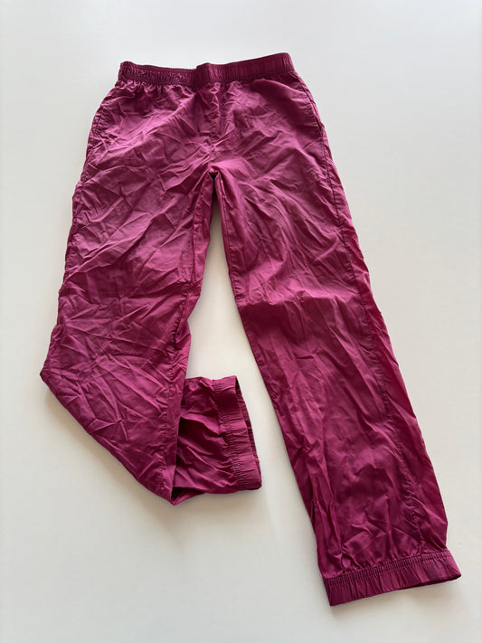 Burgundy Rain Pants