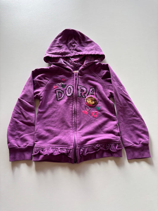 Purple Dora Zip Up Hoodie