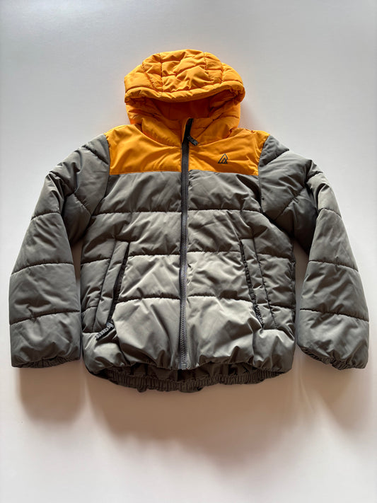 Yellow & Grey Winter Jacket