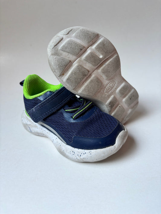 Navy & Lime Runners