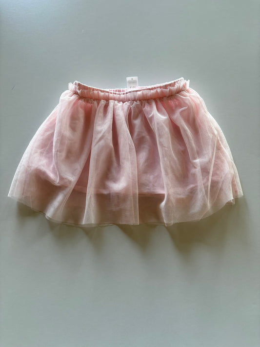 Layered Pink Tulle Skirt