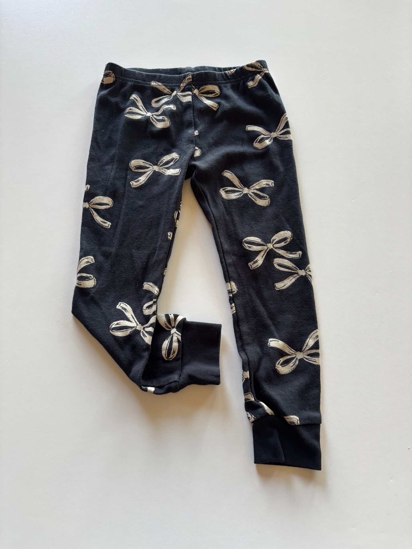 Black Bow Leggings