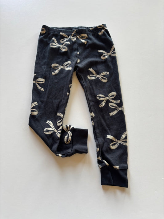 Black Bow Leggings