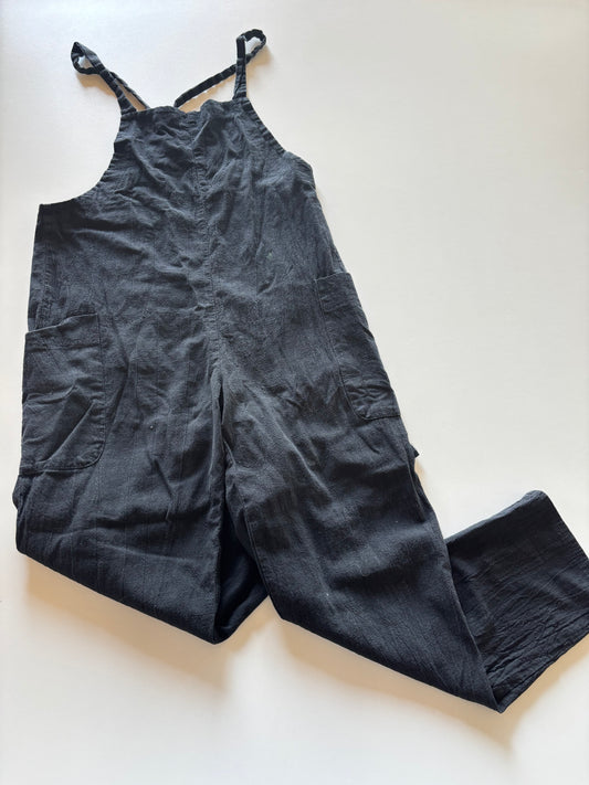 Black Lightweight Overalls