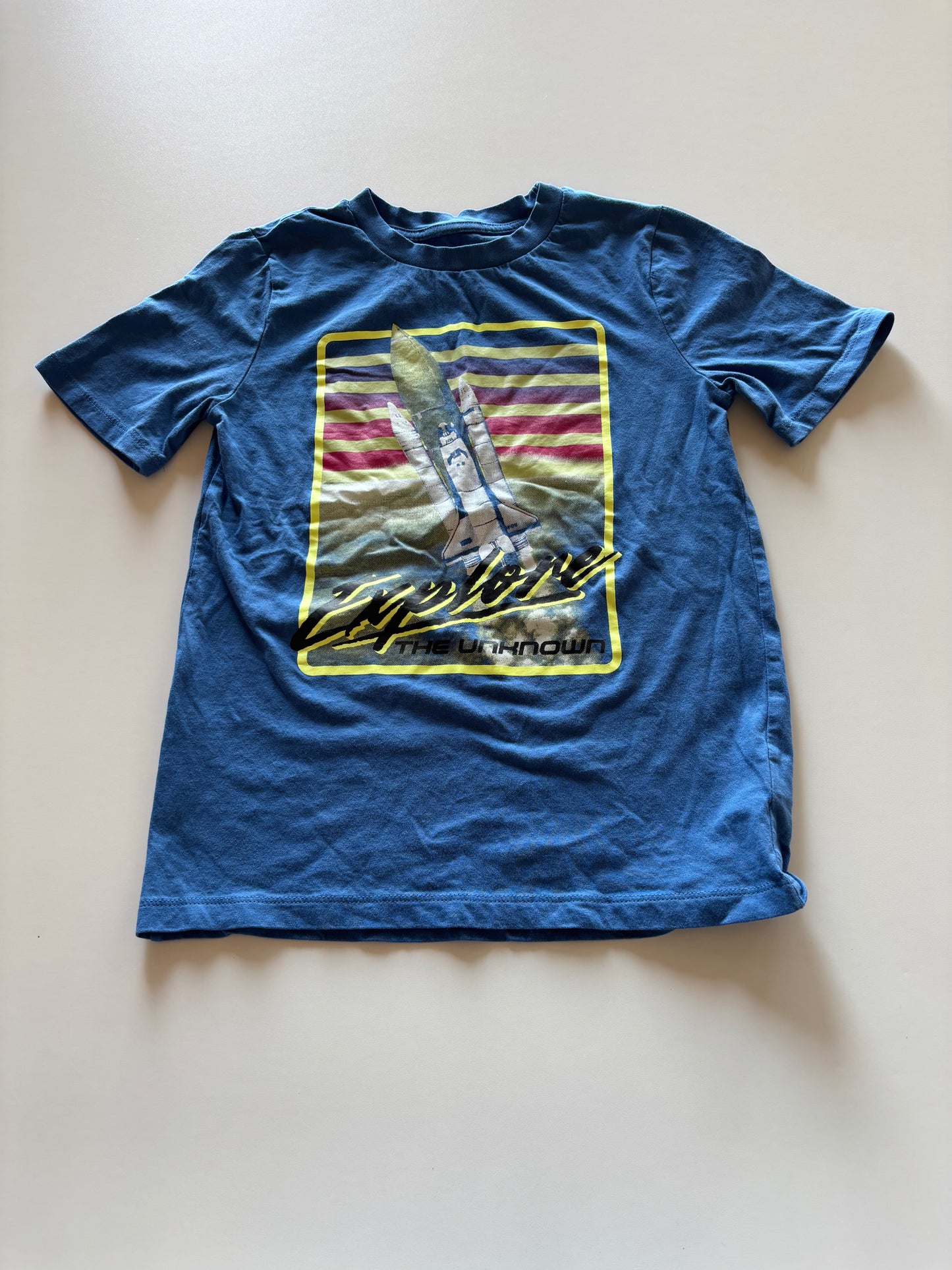 Blue Explore Rocket Tee