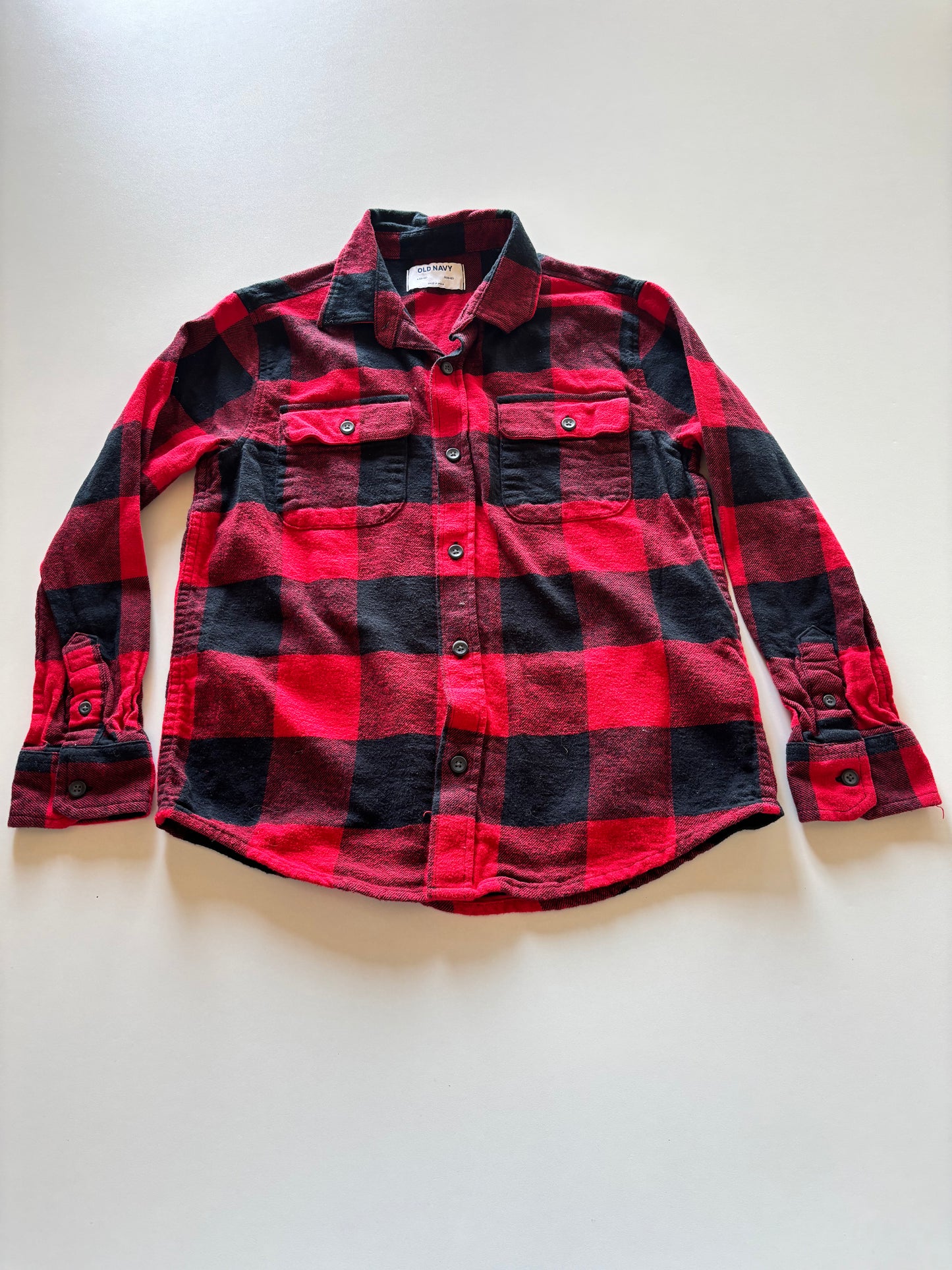 Buffalo Plaid Flannel Shirt
