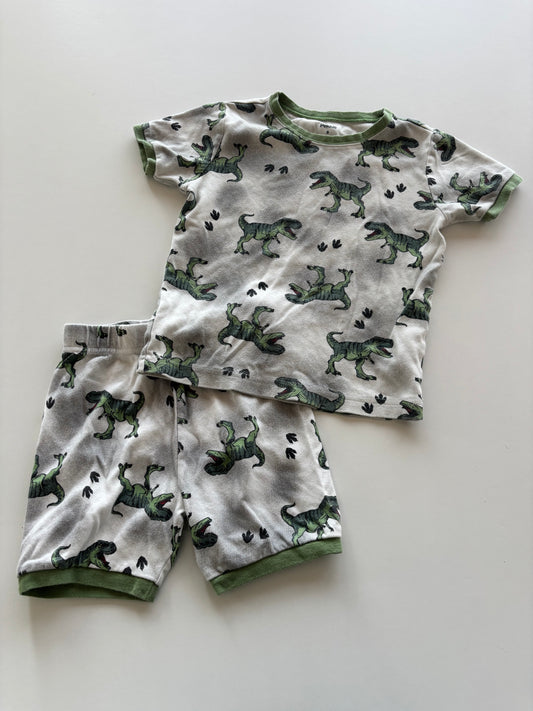 2pc Dinosaur Pajamas