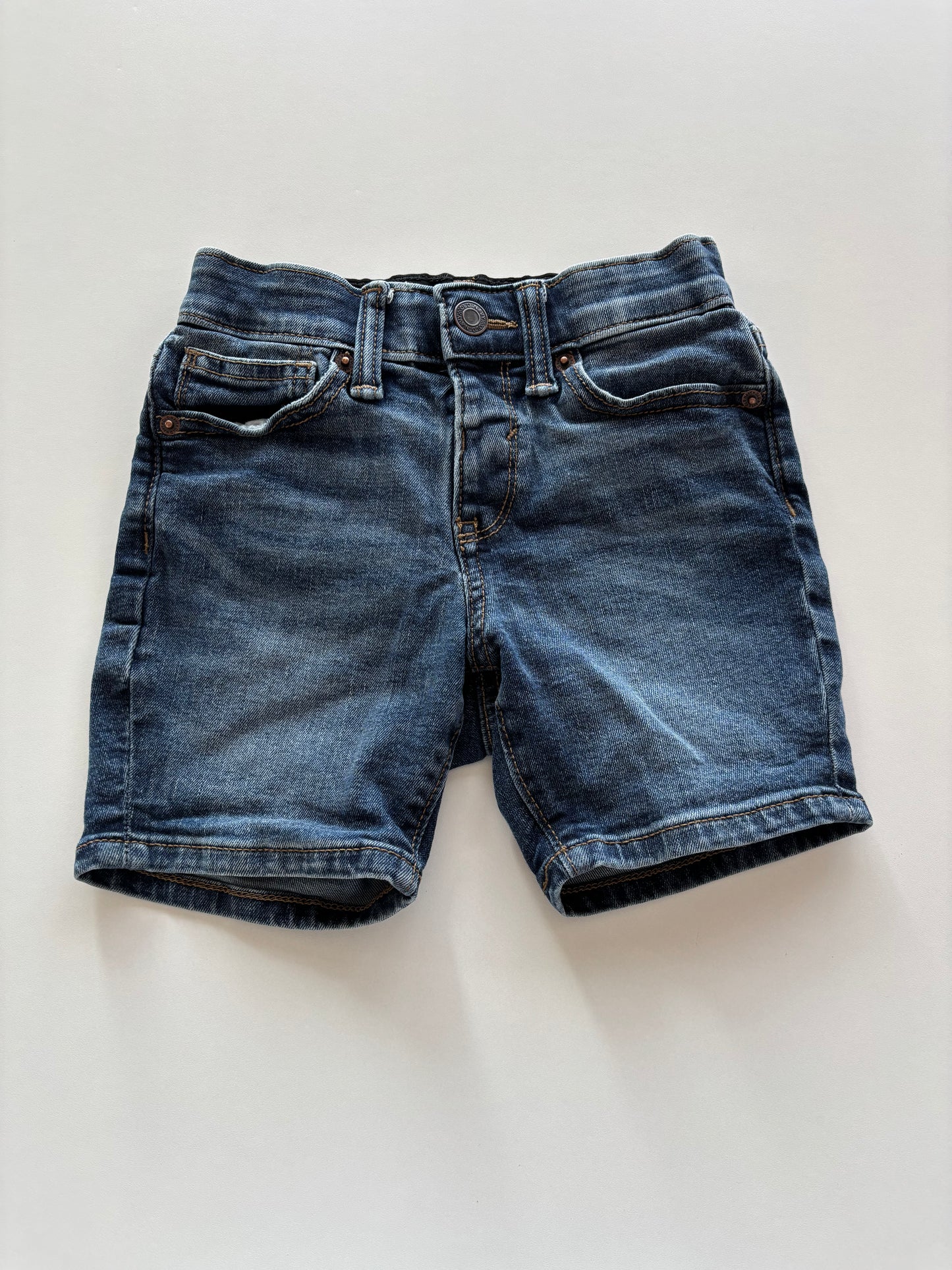 Slim Denim Shorts