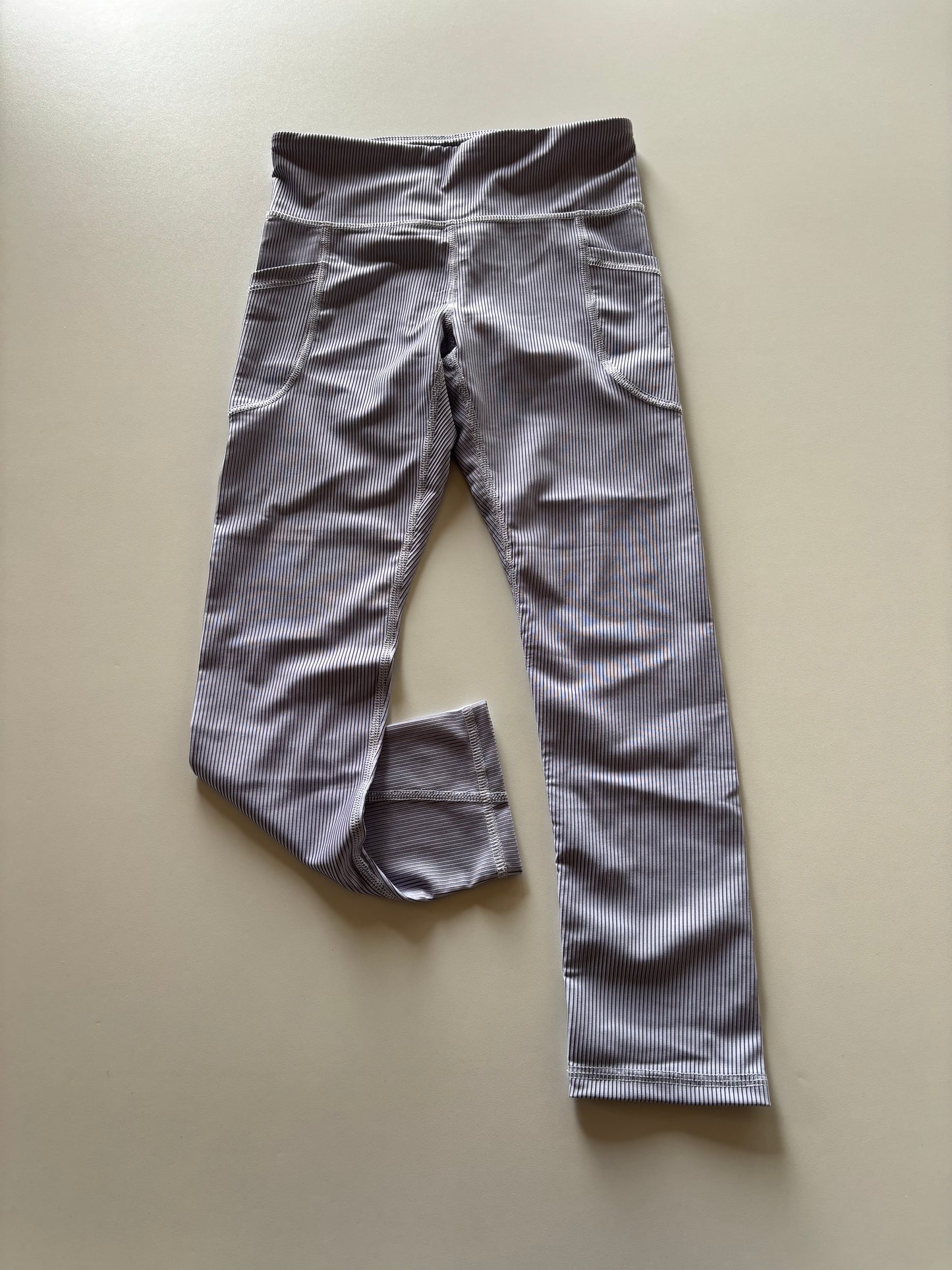 Pinstripe Athletic Leggings